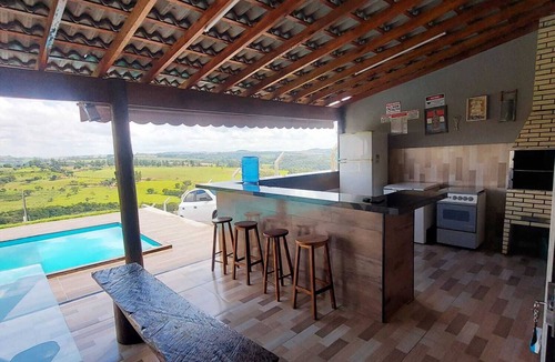 Sao Sebastiao do Paraiso House | Chácara Aconchegante no Interior de Minas Gerais com Vista Incrível