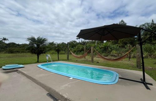 Morretes House | Chácara com piscina, lazer e muita natureza