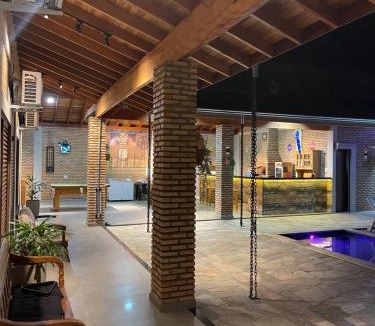Olimpia House | Chácara ilha do Sol com Piscina aquecida 5km do thermas