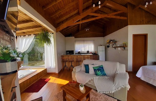 Rancho Queimado Ski Chalet | Chalé Caminho do Sol - 1 - com Jacuzzi e Lareira