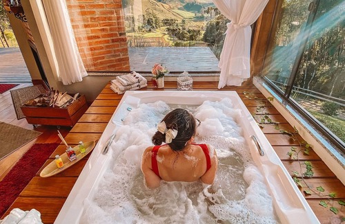 Rancho Queimado Ski Chalet | Chalé Caminho do Sol - 1 - com Jacuzzi e Lareira