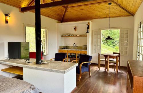 Nova Friburgo Ski Chalet | Chalé com área gourmet privativa