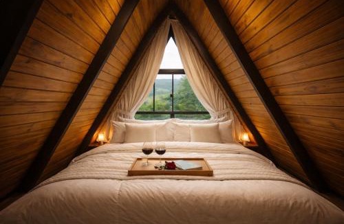 Imarui Ski Chalet | Chalé com Banheira, Piscina e Vista Panorâmica nas Montanhas