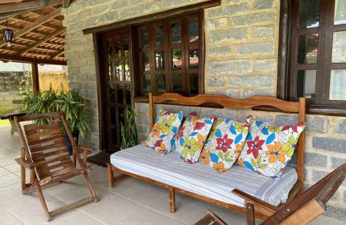 Prado Ski Chalet | Chalé com Piscina em Guaratiba- Prado