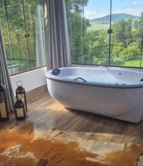Socorro Ski Chalet | Chalé com vista para montanhas, hidro e piscina em Socorro - Refúgio Campestre - Sabiá
