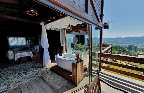 Santo Amaro da Imperatriz Apartment | Chalé da Montanha com Ofurô