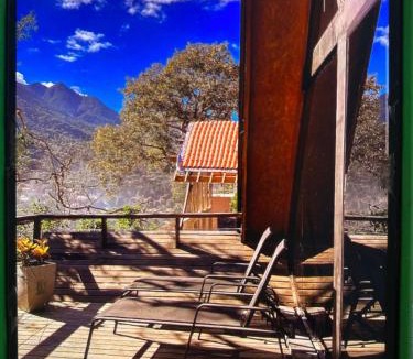 Itamonte Ski Chalet | Chalé da verde