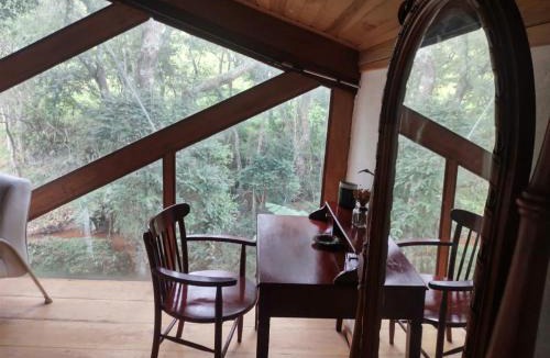 Passa Quatro Ski Chalet | Chalé do bosque e cachoeirinha Passa Quatro