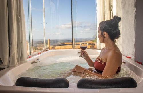 Serra de Sao Bento Ski Chalet | Chalé Formoso - Chalé Romântico com Hidromassagem
