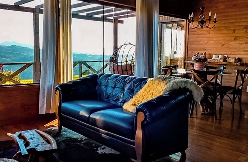 Alfredo Wagner Ski Chalet | Chalé na Serra Catarinense Refugio Mirante da Montanha