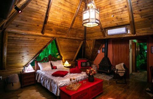 Antonio Carlos Ski Chalet | Chalé Romântico no Sítio Mannes
