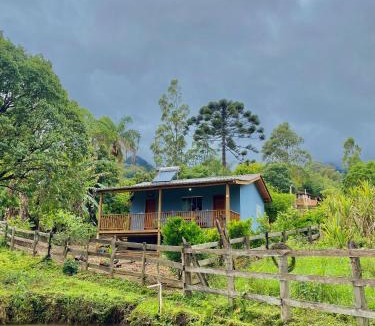 Aiuruoca House | Chalé Sementes de Fé Romântico e vista