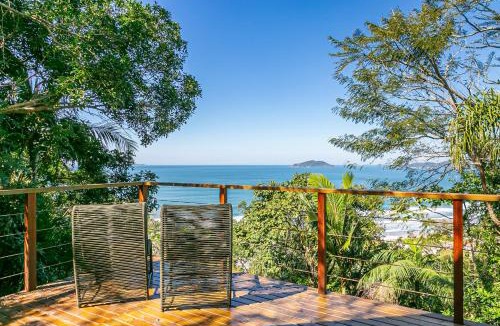 Rio das Pacas Ski Chalet | Chalé Shánti - Vista Mar e Banheira de hidromassagem - Florianópolis - SC - Brasil