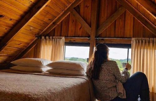 Imarui Ski Chalet | Chalé Suíte, Banheira e Piscina, Chácara das Estrelas