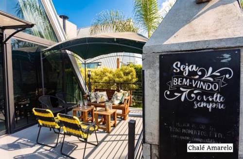 Alvorada Ski Chalet | Chalé Verde Mata com jacuzzi privativa em Bonito - Mato Grosso do Sul