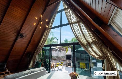 Alvorada Ski Chalet | Chalé Verde Mata com jacuzzi privativa em Bonito - Mato Grosso do Sul