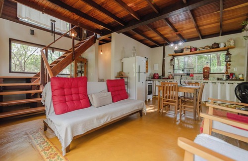 Brumadinho Ski Chalet | Chalé Verde Prána: Conforto e Aconchego na Natureza