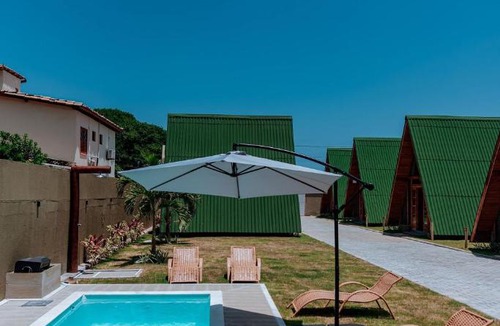 Bela Vista Ski Chalet | Chalés modernos e aconchegantes em Itacimirim 04