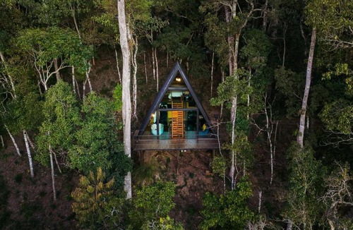 Agua Santa Cabin | Chalés Villa Alecrim COM HIDROMASSAGEM E AR CONDICIONADO