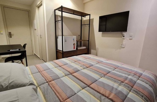 Parque Leopoldina Hotel | Charming E-Suites Atlântica Campos 208B apartment