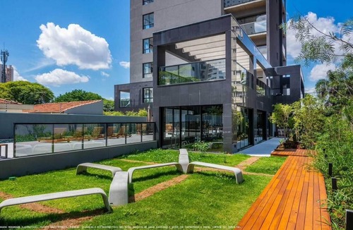 Vila Olimpia Apartment | Charming 1-bedroom apartment in marvelous Vila Olímpia São Paulo with AC, WiFi
