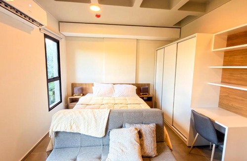 Mariano Roque Alonso Apartment | Civis Jardinia Studio 1B Pool & Sauna