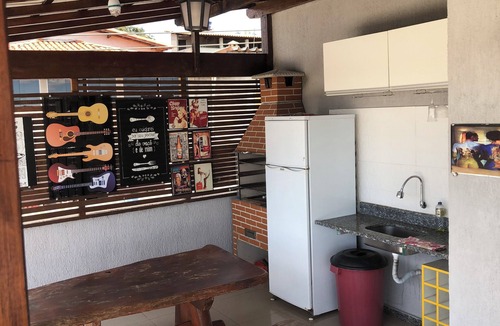 Belo Horizonte House | Cobertura Aconchegante Santa Luzia, Área de Churrasqueira, Totó e pet Friendly
