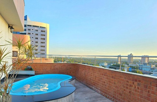 Foz do Iguacu City Centre Apartment | Cobertura Centro de Foz - Duplex com piscina