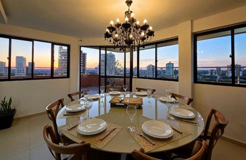 Foz do Iguacu City Centre Apartment | Cobertura Centro de Foz - Duplex com piscina