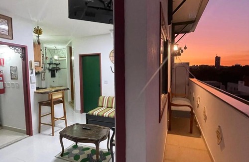 Ilha dos Araujos Apartment | Cobertura com vista pro por do sol