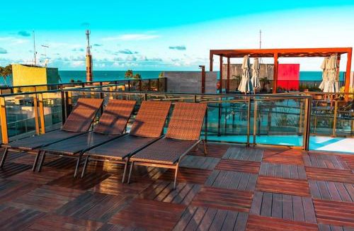 Tambau Apartment | Cobertura com jacuzzi a 130m da praia de Tambaú