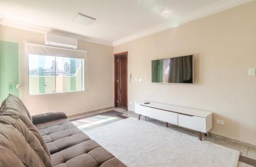 Boqueirao Apartment | Cobertura com Piscina e churrasqueira Privativas em Santos - 100m da praia Boqueirão
