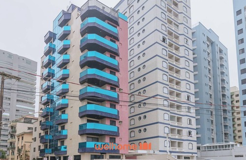 Tupi Apartment | Cobertura dos sonhos com piscina na Praia Grande