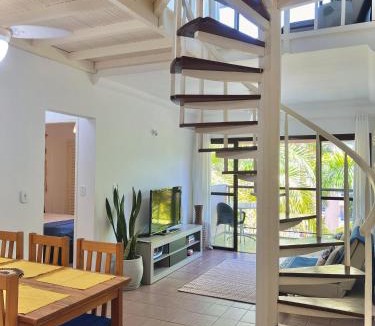 Praia Grande Apartment | Cobertura Duplex 401, Praia a 4 Minutos a Pé