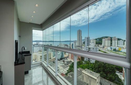 Centro Apartment | Com garagem e vista mar em Itapema SP8184