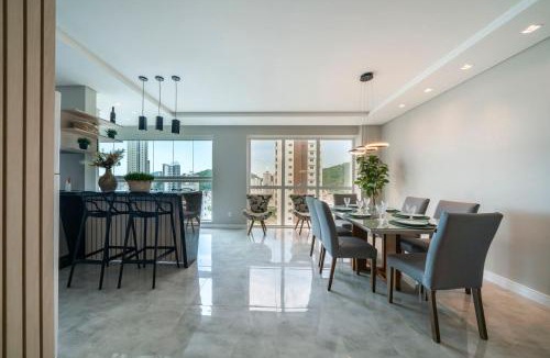 Centro Apartment | Com garagem e vista mar em Itapema SP8184