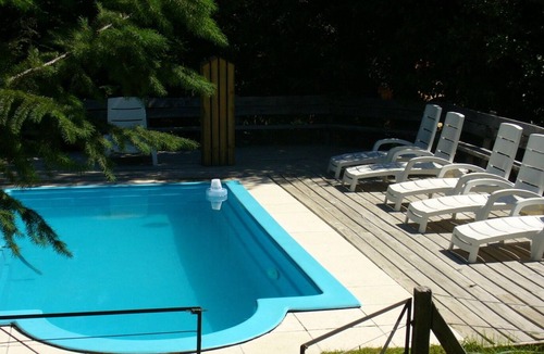 Villa La Angostura Cabin | Comfortable cabin with heated pool in Puerto Manzano