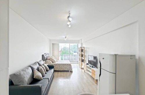 San Cristobal Apartment | Comfortable Studio with Balcony and Excellent Location