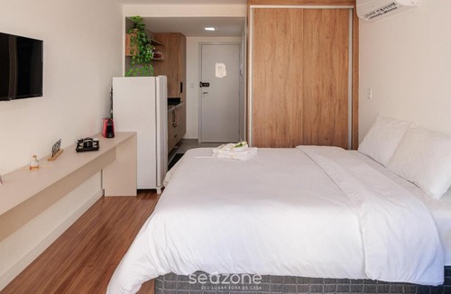 Sao Benedito Apartment | Comfortable studio in Poços de Caldas - MG PGO210