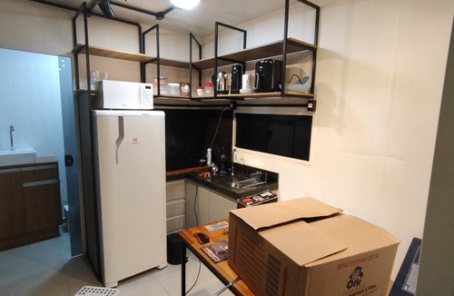 Pinheirinho Apartment | Complete 18 m² studio in a container with thermal insulation, excellent location