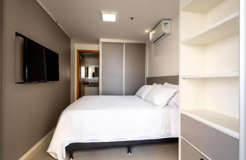 Aguas Claras Apartment | Complexo DF PLAZA Shopping - Stay in Brasilia's best complex