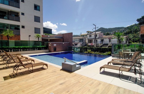 Saco Grande Apartment | Condomínio Club ao lado do Floripa Shopping RA5043