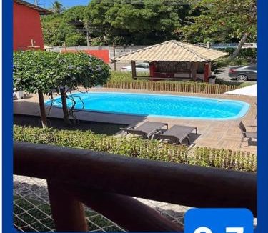Monte Gordo Apartment | Condomínio Ecoville das Mangueiras Região de Praia de Guarajuba