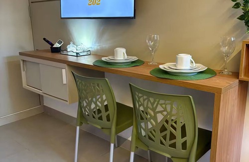Jardim Oceania Apartment | Cozy and modern apartment with balcony.