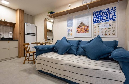 Centro Apartment | Cozy apartment in a modern building in the heart of Rio, accommodates up to 6 people.