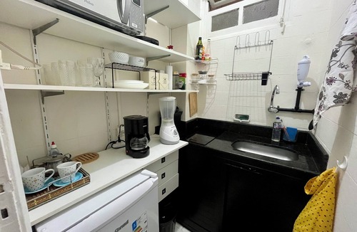 Flamengo Apartment | Cozy studio with a view of Flamengo beach.
