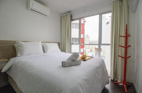 Centro Apartment | CRM75 - Centro, 3Dorm, TV Smat, Garagem, Wi-fi