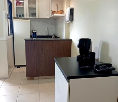 Setor Pedro Ludovico Apartment | Crystal Place Flat Moderno, Manobrista e Wi-Fi