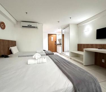 Plano Diretor Sul Apartment | Davisis Apto de Luxo, Piscina, Academia e Sauna