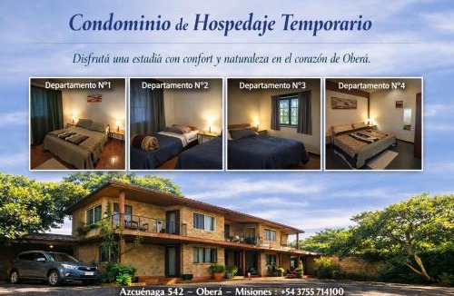 Obera Apartment | Departamentos Céntricos con Estacionamiento